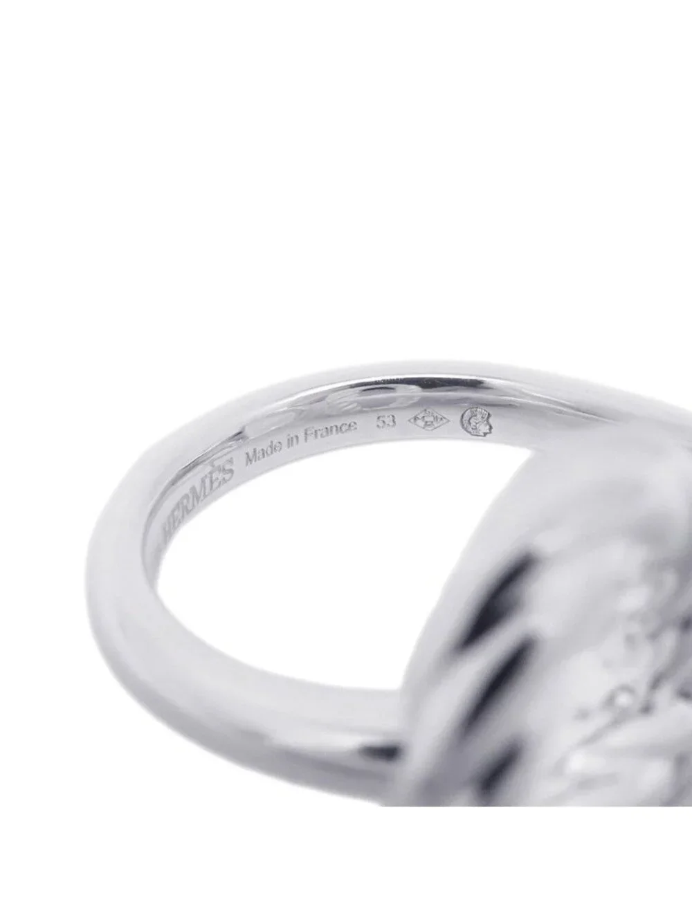 Hermes Ring Chaine D'ancre Alea II Torsade Twi String
